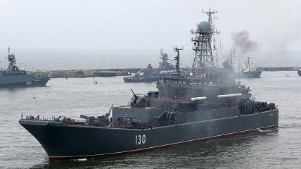 Российский ВМФ проводит учения на Балтике