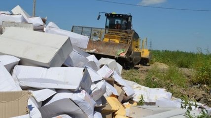 В РФ уничтожили почти 600 тонн санкционных продуктов