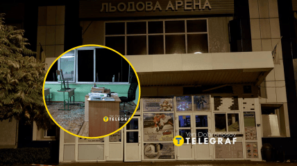 Під ударом опинилася також школа