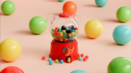 Разноцветные жвачки