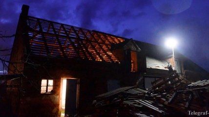 В Польше из-за ураганов повреждено около 400 домов