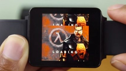 На умных часах удалось запустить шутер Half-Life (Видео)
