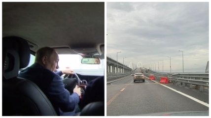 володимир путін відвідав Кримський міст після ремонту