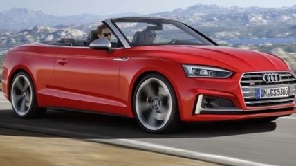 Немцы похвастались кабриолетом Audi S5 2018