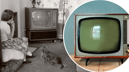 На початку 50-х років почало з'являтися кольорове телебачення