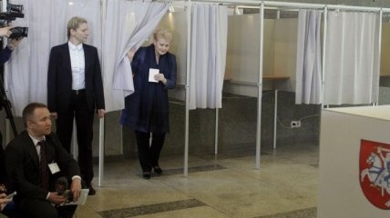 В Литве объявлены итоги первого тура выборов президента