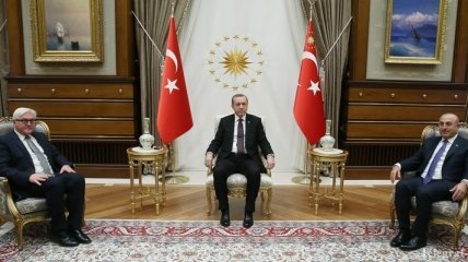 Штайнмайер встретился в Анкаре с Эрдоганом 