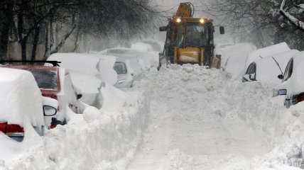 Желтый код опасности снегопадов объявлен в Румынии 