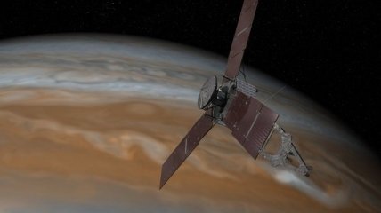 "Юнона" сделала снимок облаков Юпитера в высоком разрешении