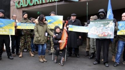 В Одессе поддержали акцию "Стоп Путин, стоп война!"