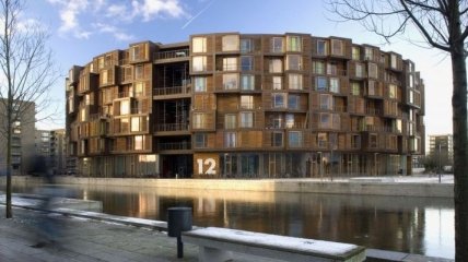 Общежитие будущего: уникальное здание для студентов Копенгагена (Фото)