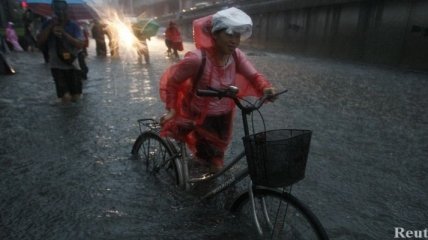 В Пекине прошел сильнейший за последние 40 лет ливень