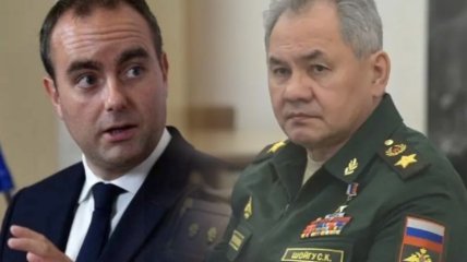 Міністр оборони Франції Себастьян Лекорню та міністр оборони РФ Сергій Шойгу