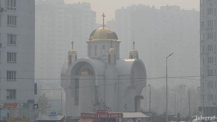 Киев снова оказался на первом месте по загрязненности воздуха в мире
