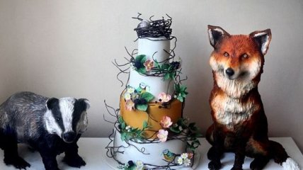 Женщина создает невероятно реалистичные торты в виде животных (Фото)