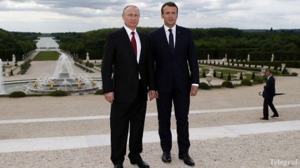 Макрон выразил Путину обеспокоенность эскалацией в Сирии