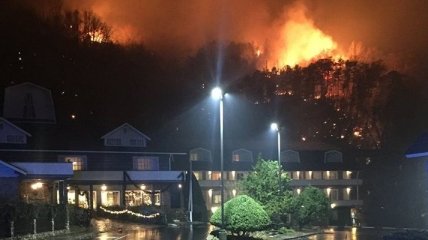 Выросло количество жертв лесного пожара в Теннесси