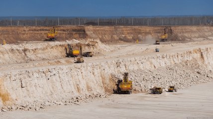 Месторождение известняка