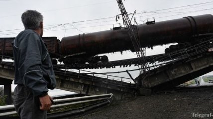 Очевидцы: На Донбассе подорвали еще один мост
