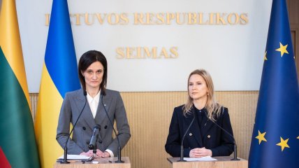 Вікторія Чміліте-Нільсен та Олена Кондратюк