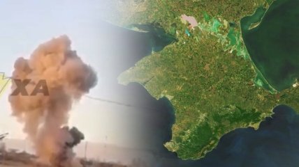 У Криму знову лунають вибухи: у ЗСУ розповіли та показали подробиці "прожарки" окупантів (відео)