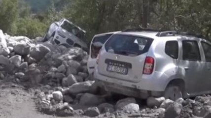 Камнепад в Италии: гигантские валуны убили двух человек 