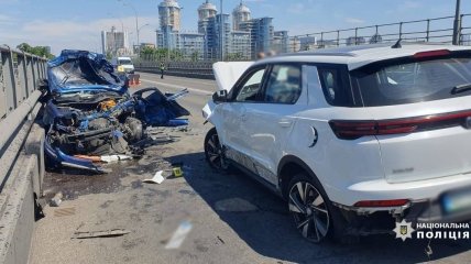 Авария произошла 17 мая в Киеве