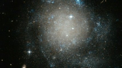 Хаббл сфотографировал галактику, похожую на выпечку