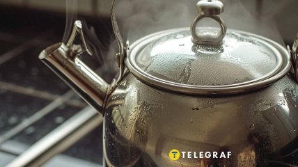 Це не тільки псує зовнішній вигляд чайника, але і може негативно вплинути на смак чаю (зображення створено за допомогою ШІ)