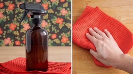 Спрей против пыли легко сделать своими руками в домашних условиях