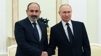 Прем’єр вірменії та президент Росії