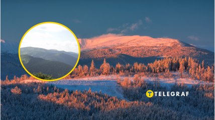 Горный массив Горганы