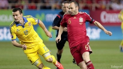 Отбор на Евро-2016. Испания минимально обыграла Украину