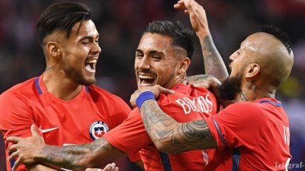 Сборная Чили в гостях вырвала победу над шведами