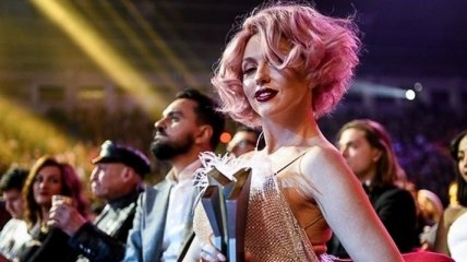 Я переплюнула Винника: Оля Полякова высказалась на премии "M1 Music Awards 2017"