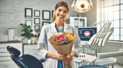 Стоматолога поздравляют