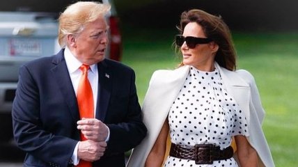 Мелания Трамп показывает, как носить стильные весенние наряды