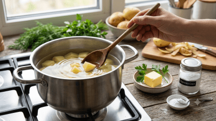 Варка картофеля