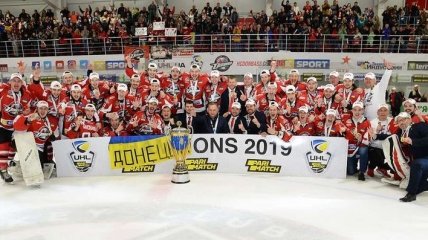 Донбасс победил в плей-офф Днепр и стал чемпионом Украины по хоккею