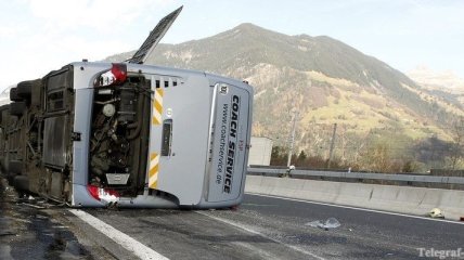 Автобус музыканта Маркуса Миллера разбился в Швейцарии