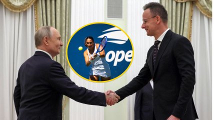 Владимир Путин, Петр Сийярто и Панна Удварди