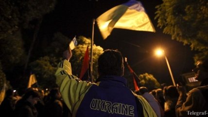 Украинская община Лиссабона присоединилась к акции против новой агрессии РФ