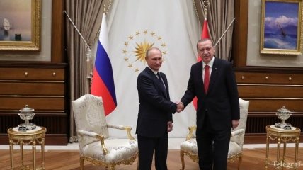 Эрдоган и Путин в телефонном режиме обсудили ситуацию в Сирии