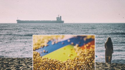 Одесский порт покидает одно из судов с продукцией на экспорт