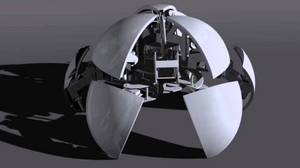 Ученый создал катающийся робот-трансформер