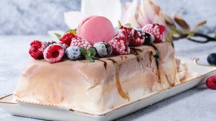 В жару самое то! Торт-мороженое Baked Alaska