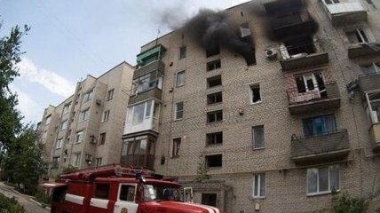 Минобороны: Террористы обстреляли жилые кварталы Донецка и Мариновки