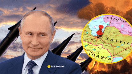 Владимир Путин, страны Балтии