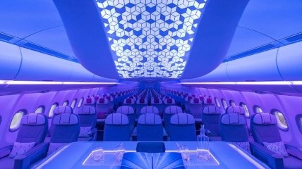 Полеты будущего: фантастические салоны современных самолетов (Фото)