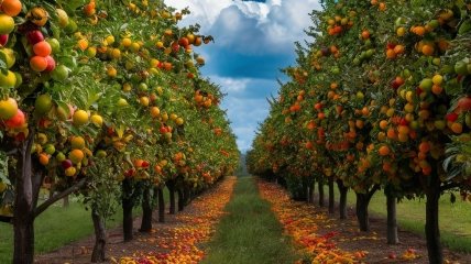 Плодовые деревья следует подкармливать (изображение создано с помощью ИИ)